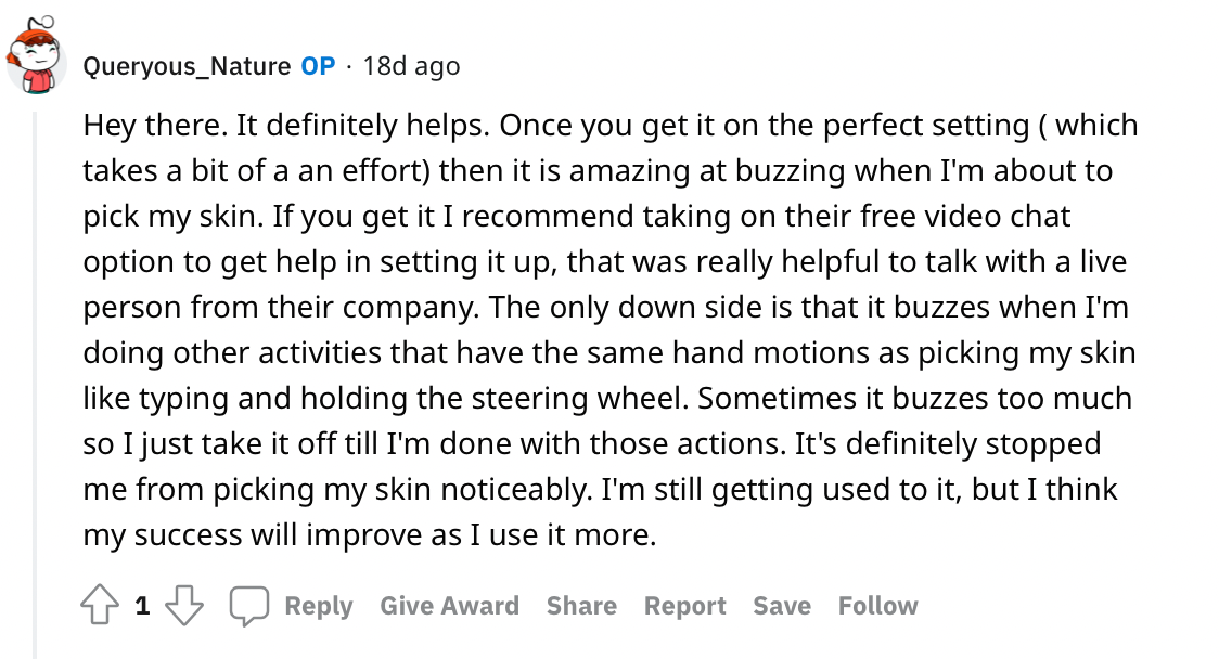 A screenshot of a facebook page with a comment on it.