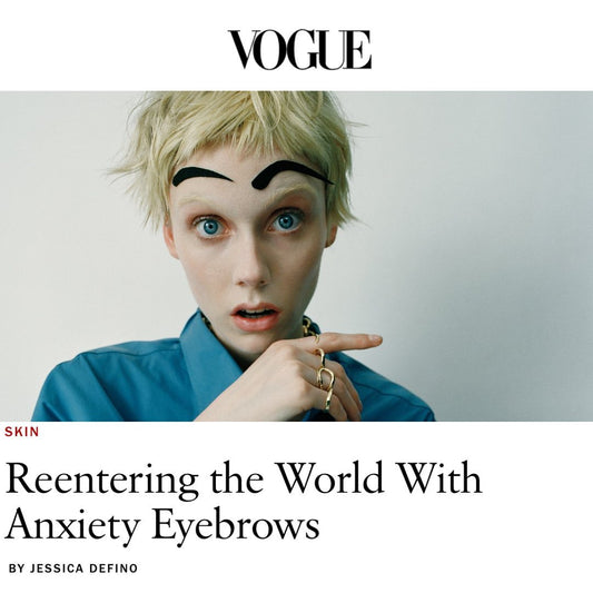 Reentering the World With Anxiety Eyebrows by Jessica Defino