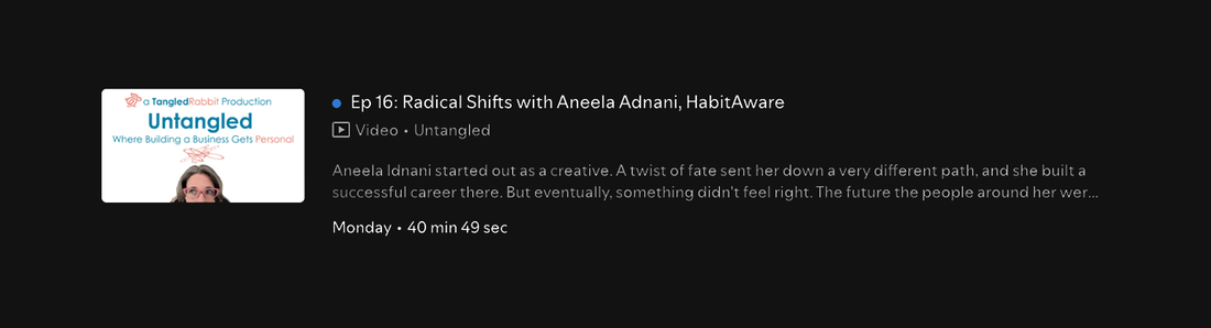 Podcast Feature: Untangled Podcast with Aneela Idnani