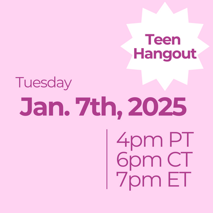 01.07.25 Teen Hangout