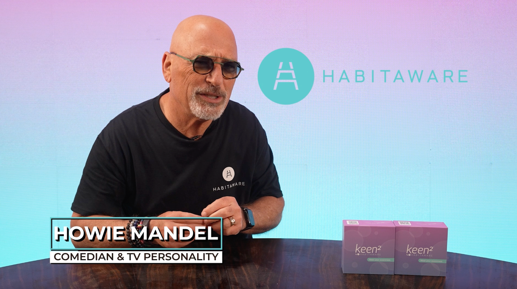 Load video: Video of Howie Mandel explaining that Keen2 is for conditions like hair pulling, skin picking, and nail biting. An innovative new technology to bring awareness to these underserved and misunderstood behaviors.