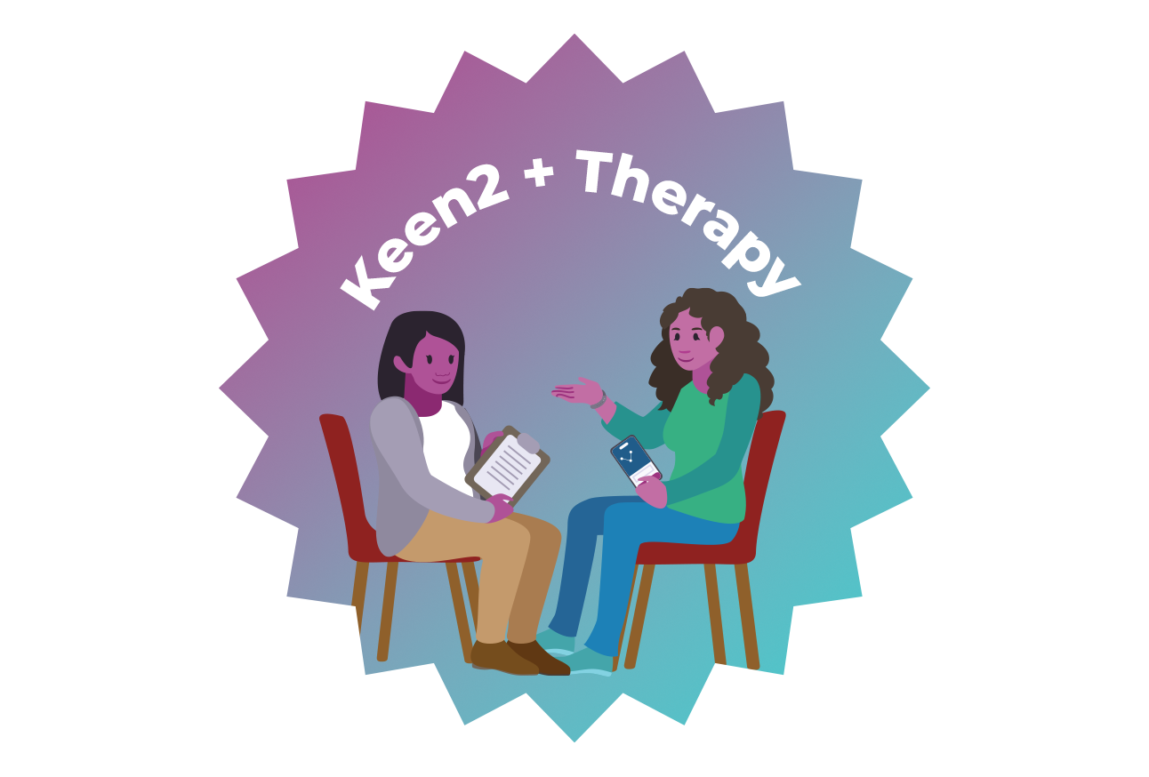 Keen 2 therapy logo.